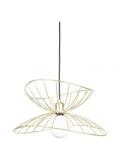 Globen Lighting Design Pendelleuchte Ray in Gold, Ø 45 x H 24 cm