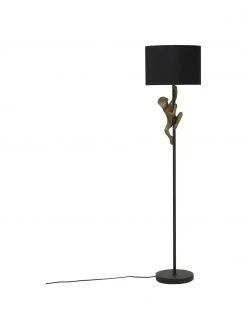 Lucide Design Stehlampe Chimp mit Affenfigur, Ø 35 x H 150 cm