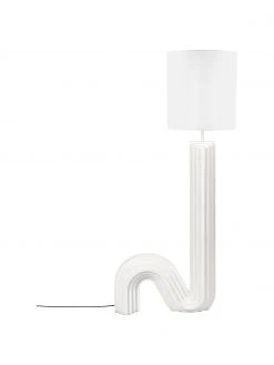 Westwing Collection Design Stehlampe Luomo, B 72 x H 153 cm