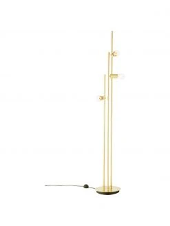 Jotex Design Stehlampe Panama in Gold, Ø 30 x H 150 cm