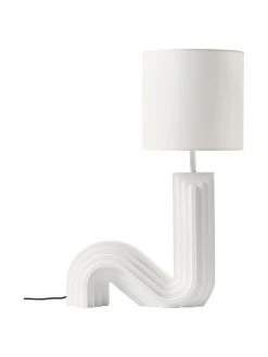 Westwing Collection Design Tischlampe Luomo, B 43 x H 61 cm