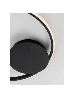 Dimmbare LED-Deckenleuchte Fuline in Schwarz, Ø 50 x H 5 cmNur noch 1 Artikel verfügbar -Leuchten Verkaufsladen Dimmbare LED Deckenleuchte Fuline in Schwarz 5