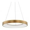 Dimmbare LED-Pendelleuchte Rando in Gold, Ø 60 x H 6 cm -Leuchten Verkaufsladen Dimmbare LED Pendelleuchte Rando in Gold