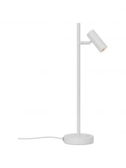 Nordlux Dimmbare LED-Schreibtischlampe Omari in Wei&szlig;, B 10 x H 40 cm
