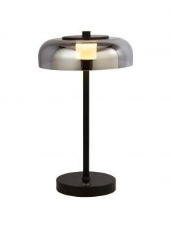 Searchlight Dimmbare LED-Tischlampe Frisbee aus Glas, Ø 23 x H 40 cm 12 Searchlight Dimmbare LED-Tischlampe Frisbee aus Glas, Ø 23 x H 40 cm -Leuchten Verkaufsladen Dimmbare LED Tischlampe Frisbee aus Glas 4