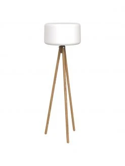 Dimmbare Tripod LED-Gartenleuchte Chloe mit Stecker und Fernbedienung, Ø 45 x H 140 cmNur noch wenige verfügbar