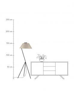 Paulmann Dimmbare Tripod Stehlampe Narve, B 53 x H 154 cm -Leuchten Verkaufsladen Dimmbare Tripod Stehlampe Narve 2