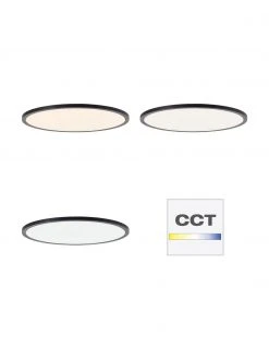 Dimmbares LED-Panel Tuco mit Farbwechsel und Fernbedienung, Ø 50 x H 3 cm 13 Dimmbares LED-Panel Tuco mit Farbwechsel und Fernbedienung, Ø 50 x H 3 cm -Leuchten Verkaufsladen Dimmbares LED Panel Tuco mit Farbwechsel und Fernbedienung 5