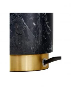 Westwing Collection Glam-Tischlampe Miranda mit Marmorfu&szlig;, Ø 28 x H 48 cm -Leuchten Verkaufsladen Glam Tischlampe Miranda mit Marmorfuss 5