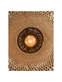 Große Bambus-Wandleuchte Kalimantan mit Stecker in Braun-Schwarz, Ø 60 x T 15 cm 8 Große Bambus-Wandleuchte Kalimantan mit Stecker in Braun-Schwarz, Ø 60 x T 15 cm -Leuchten Verkaufsladen Grosse Bambus Wandleuchte Kalimantan mit Stecker in Braun Schwarz 2