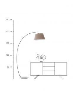 Große Bogenlampe Brok mit Antik-Finish, B 121 x H 196 cm 11 Große Bogenlampe Brok mit Antik-Finish, B 121 x H 196 cm -Leuchten Verkaufsladen Grosse Bogenlampe Brok mit Antik Finish 3