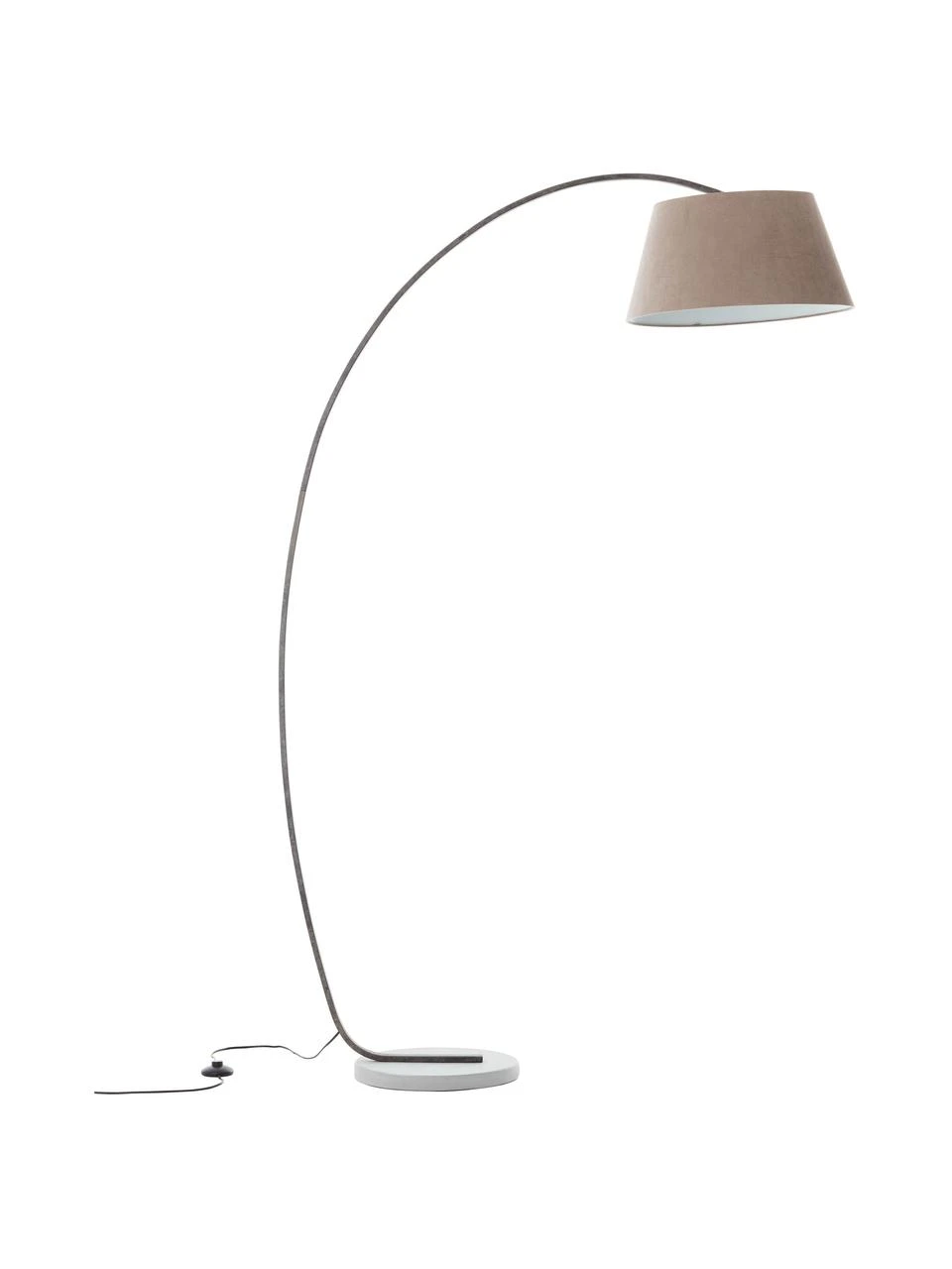 Große Bogenlampe Brok mit Antik-Finish, B 121 x H 196 cm 3 Große Bogenlampe Brok mit Antik-Finish, B 121 x H 196 cm