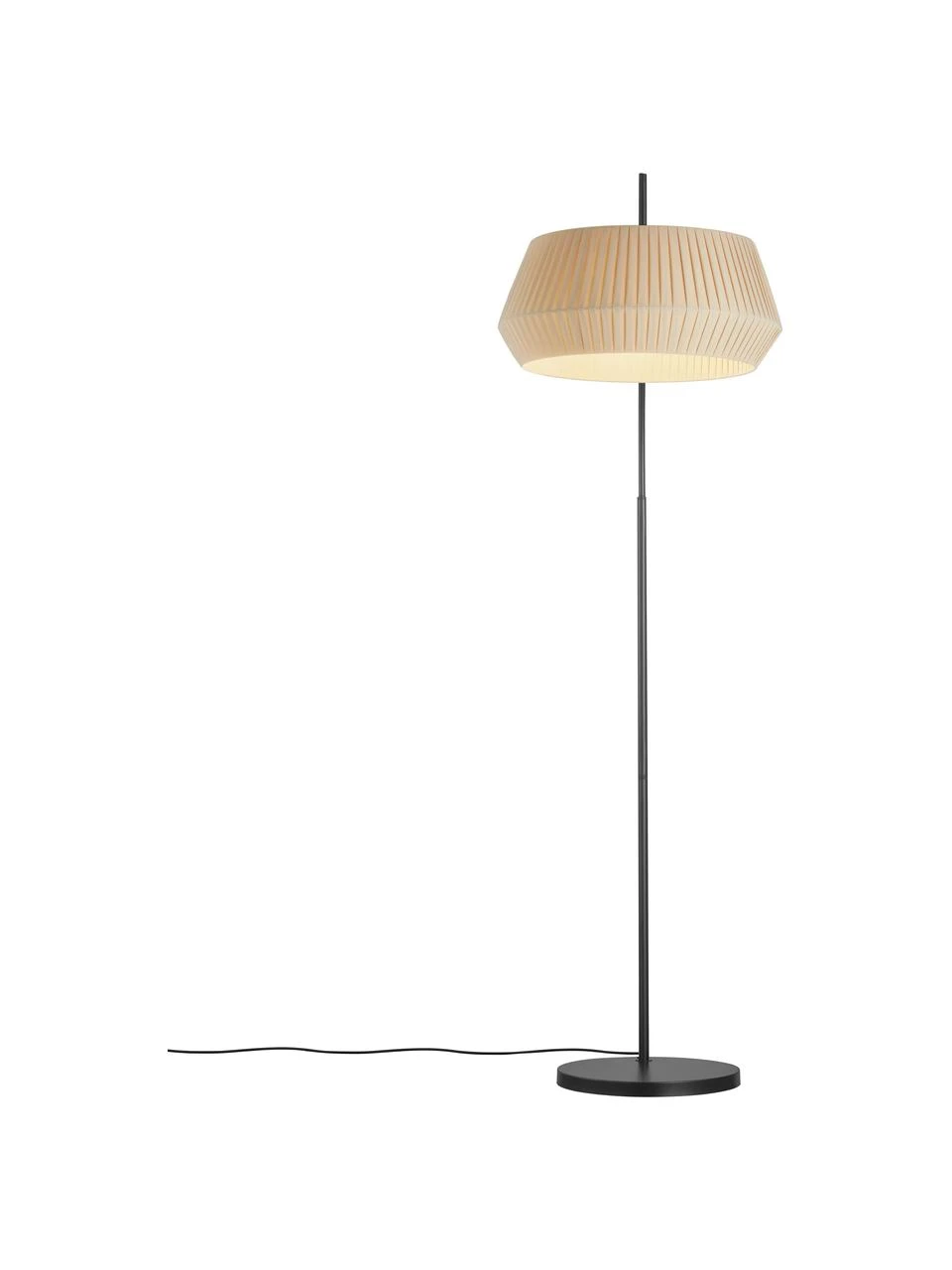 Nordlux Große Bogenlampe Dicte aus Faltenstoff, B 104 x H 180 cm 6 Nordlux Große Bogenlampe Dicte aus Faltenstoff, B 104 x H 180 cm – Bild 4