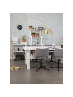 Zuiver Gro&szlig;e Bogenlampe Metal Bow in Messing, B 170 x H 205 cm -Leuchten Verkaufsladen Grosse Bogenlampe Metal Bow in Messing 2