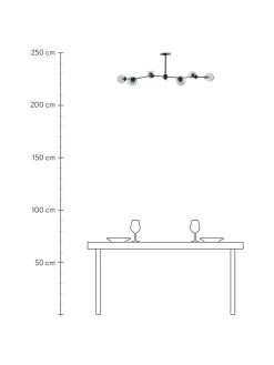 Westwing Collection Große Deckenleuchte Aurelia in Schwarz, B 110 x H 32 cm 11 Westwing Collection Große Deckenleuchte Aurelia in Schwarz, B 110 x H 32 cm -Leuchten Verkaufsladen Grosse Deckenleuchte Aurelia in Schwarz 3