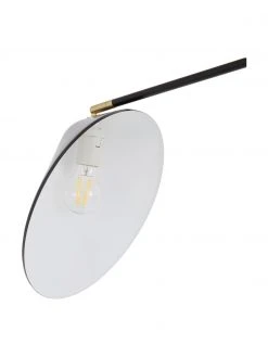 Westwing Collection Große Deckenleuchte Neron mit Gold-Dekor in Schwarz, B 173 x H 52 cm 13 Westwing Collection Große Deckenleuchte Neron mit Gold-Dekor in Schwarz, B 173 x H 52 cm -Leuchten Verkaufsladen Grosse Deckenleuchte Neron mit Gold Dekor in Schwarz 5