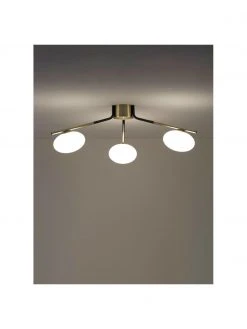 Westwing Collection Gro&szlig;e Design Deckenleuchte Guna, Ø 76 x H 25 cm -Leuchten Verkaufsladen Grosse Design Deckenleuchte Guna 3