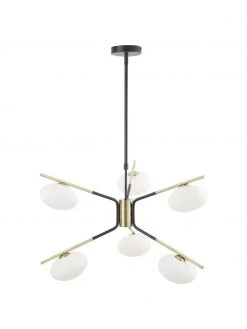 Westwing Collection Große Design Pendelleuchte Guna, Ø 70 cm 12 Westwing Collection Große Design Pendelleuchte Guna, Ø 70 cm -Leuchten Verkaufsladen Grosse Design Pendelleuchte Guna 4