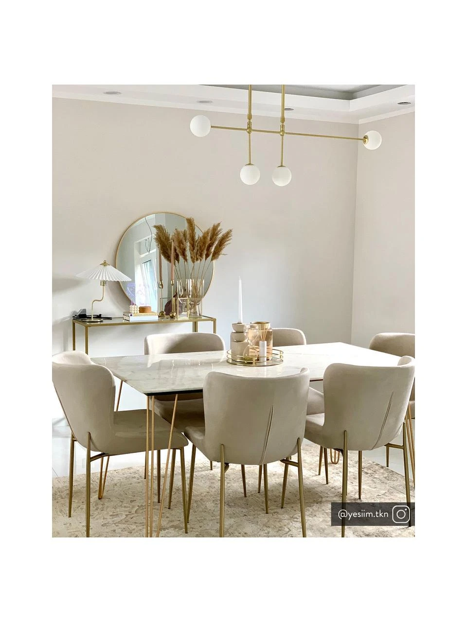 Westwing Collection Große Design Pendelleuchte Moon, B 112 x H 90 cm 4 Westwing Collection Große Design Pendelleuchte Moon, B 112 x H 90 cm – Bild 2