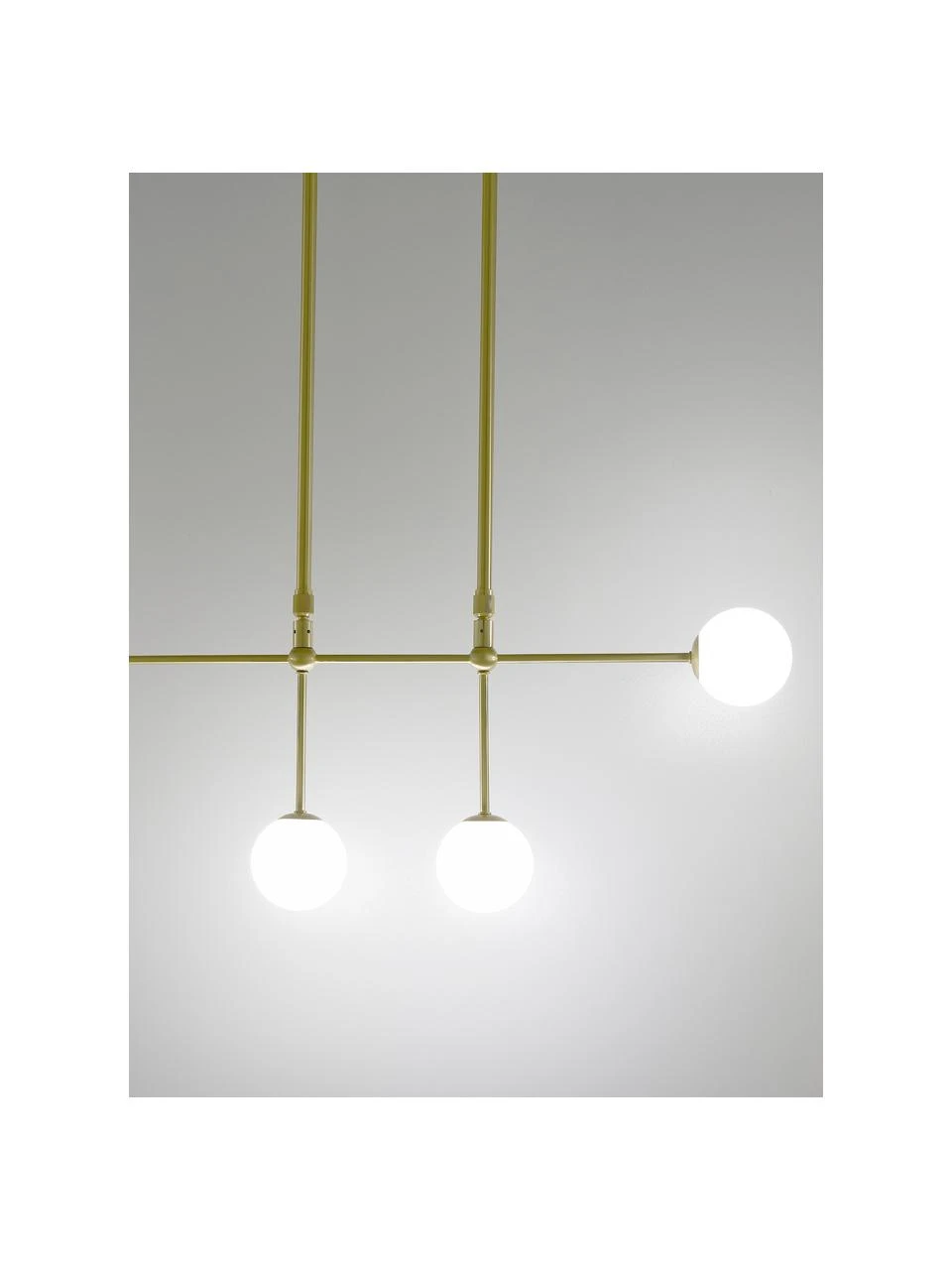 Westwing Collection Große Design Pendelleuchte Moon, B 112 x H 90 cm 8 Westwing Collection Große Design Pendelleuchte Moon, B 112 x H 90 cm – Bild 6