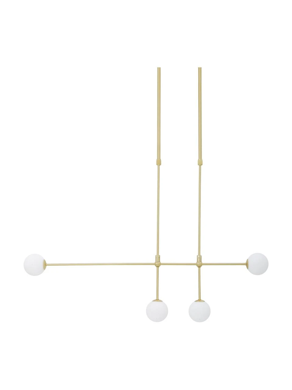 Westwing Collection Große Design Pendelleuchte Moon, B 112 x H 90 cm 3 Westwing Collection Große Design Pendelleuchte Moon, B 112 x H 90 cm