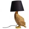 Kare Design Gro&szlig;e Design Tischlampe Duck, B 31 x H 58 cm -Leuchten Verkaufsladen Grosse Design Tischlampe Duck