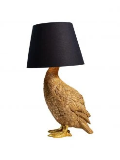 Kare Design Gro&szlig;e Design Tischlampe Duck, B 31 x H 58 cm -Leuchten Verkaufsladen Grosse Design Tischlampe Duck 2