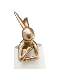 Kare Design Gro&szlig;e Design Tischlampe Rabbit in Gold, Ø 23 x H 68 cm -Leuchten Verkaufsladen Grosse Design Tischlampe Rabbit in Gold 5