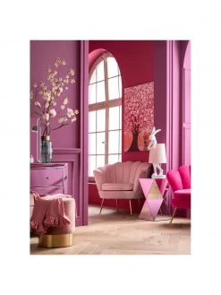 Kare Design Gro&szlig;e Design Tischlampe Rabbit in Rosa, Ø 23 x H 68 cm -Leuchten Verkaufsladen Grosse Design Tischlampe Rabbit in Rosa 2