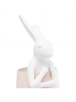 Kare Design Gro&szlig;e Design Tischlampe Rabbit in Rosa, Ø 23 x H 68 cm -Leuchten Verkaufsladen Grosse Design Tischlampe Rabbit in Rosa 5