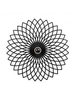 Gro&szlig;e Design Wand- und Deckenleuchte Fellini, Ø 50 x T 12 cm