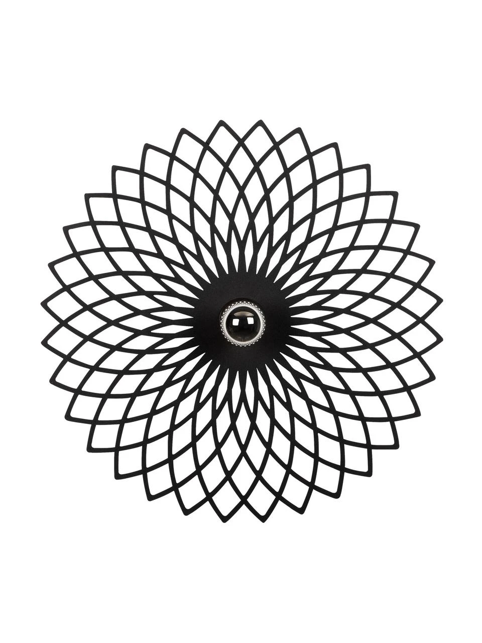 Große Design Wand- und Deckenleuchte Fellini, Ø 50 x T 12 cm 3 Große Design Wand- und Deckenleuchte Fellini, Ø 50 x T 12 cm