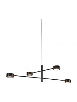 Nordlux Gro&szlig;e Dimmbare LED-Pendelleuchte Clyde, B 90 x H 22 cm