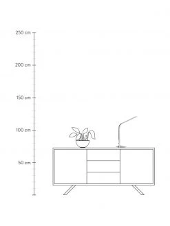 Jotex Gro&szlig;e Dimmbare LED-Tischlampe Straw, B 10 x H 51 cm -Leuchten Verkaufsladen Grosse Dimmbare LED Tischlampe Straw 2
