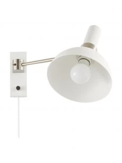 Marksl&ouml;jd Gro&szlig;e Dimmbare Wandleuchte Larry mit Stecker, T 41 x H 24 cm -Leuchten Verkaufsladen Grosse Dimmbare Wandleuchte Larry mit Stecker 10