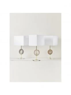 Westwing Collection Große Glam-Tischlampe Treasure mit Achat-Dekor, B 33 x H 62 cm 10 Westwing Collection Große Glam-Tischlampe Treasure mit Achat-Dekor, B 33 x H 62 cm -Leuchten Verkaufsladen Grosse Glam Tischlampe Treasure mit Achat Dekor 2