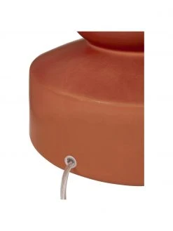 Westwing Collection Gro&szlig;e Keramik-Tischlampe Georgina in Terrakotta, Ø 33 x H 52 cm -Leuchten Verkaufsladen Grosse Keramik Tischlampe Georgina in Terrakotta 5