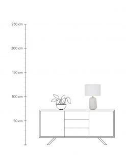 Westwing Collection Große Keramik-Tischlampe Iva, Ø 33 x H 53 cm 11 Westwing Collection Große Keramik-Tischlampe Iva, Ø 33 x H 53 cm -Leuchten Verkaufsladen Grosse Keramik Tischlampe Iva 3