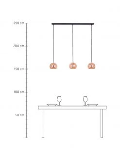 Frandsen Große Kugel-Pendelleuchte Ball in Kupferfarben, B 100 x H 18 cm 11 Frandsen Große Kugel-Pendelleuchte Ball in Kupferfarben, B 100 x H 18 cm -Leuchten Verkaufsladen Grosse Kugel Pendelleuchte Ball in Kupferfarben 3
