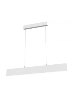 Gro&szlig;e LED-Pendelleuchte Step in Wei&szlig;, B 91 x H 20 cm -Leuchten Verkaufsladen Grosse LED Pendelleuchte Step in Weiss 2