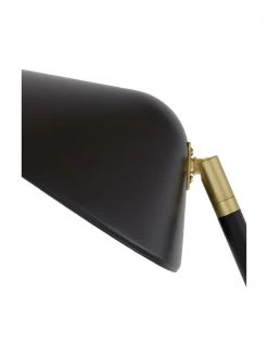 Westwing Collection Große Leselampe Neron mit Gold-Dekor in Schwarz, B 105 x H 171 cm 12 Westwing Collection Große Leselampe Neron mit Gold-Dekor in Schwarz, B 105 x H 171 cm -Leuchten Verkaufsladen Grosse Leselampe Neron mit Gold Dekor in Schwarz 4