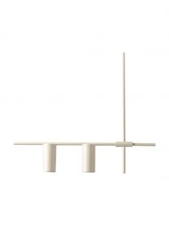 Westwing Collection Gro&szlig;e Moderne Pendelleuchte Cassandra in Beige, B 143 x H 73 cm -Leuchten Verkaufsladen Grosse Moderne Pendelleuchte Cassandra in Beige 4