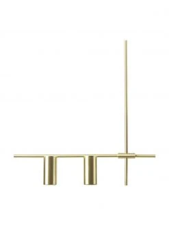 Westwing Collection Gro&szlig;e Moderne Pendelleuchte Cassandra in Messingfarben, B 143 x H 73 cm -Leuchten Verkaufsladen Grosse Moderne Pendelleuchte Cassandra in Messingfarben 4