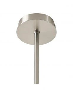 Westwing Collection Gro&szlig;e Moderne Pendelleuchte Cassandra in Silber, B 143 x H 73 cm -Leuchten Verkaufsladen Grosse Moderne Pendelleuchte Cassandra in Silber 5