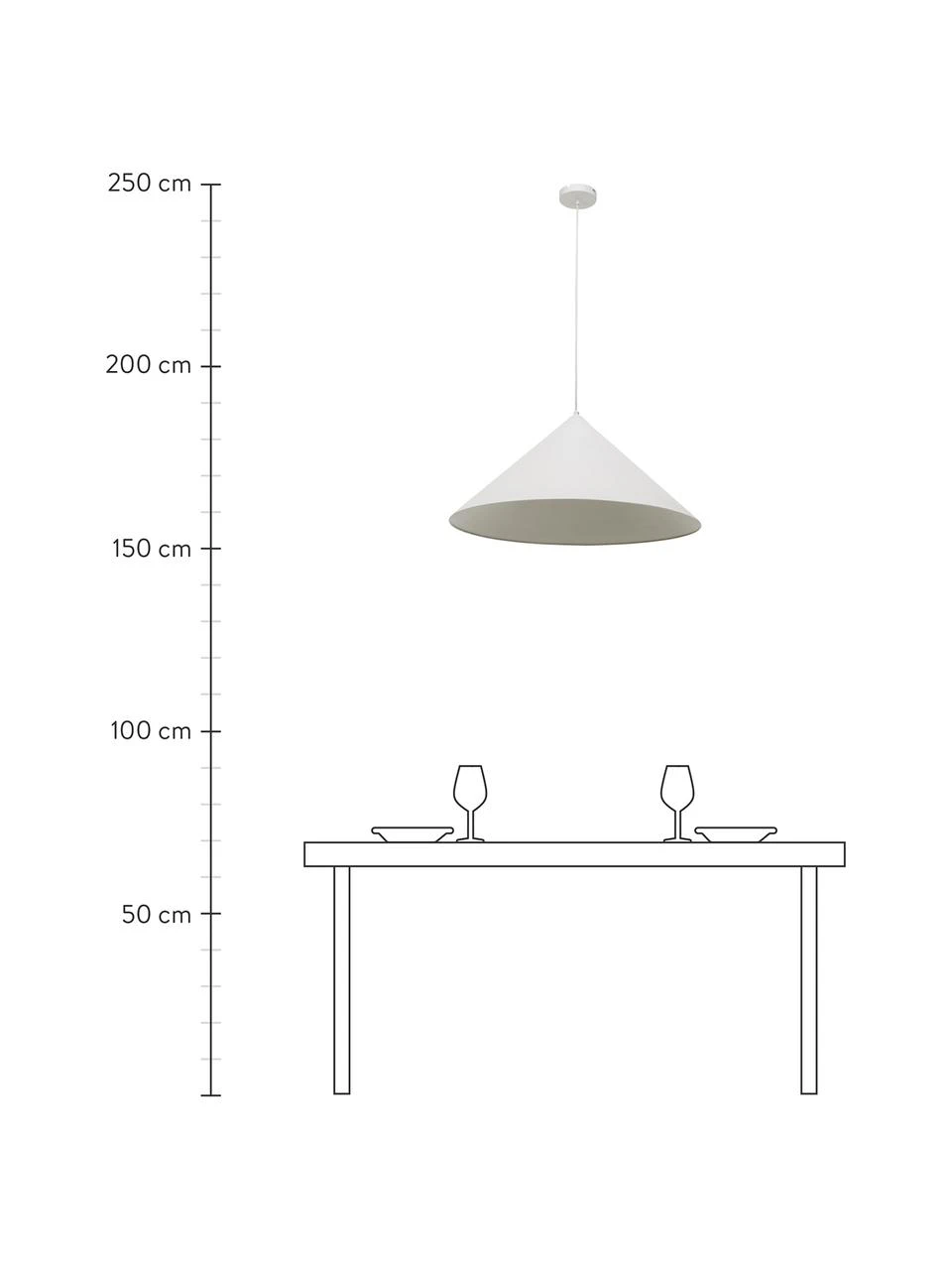 Westwing Collection Große Pendelleuchte Alia aus Metall, Ø 70 x H 32 cm 5 Westwing Collection Große Pendelleuchte Alia aus Metall, Ø 70 x H 32 cm – Bild 3