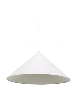 Westwing Collection Gro&szlig;e Pendelleuchte Alia aus Metall, Ø 70 x H 32 cm