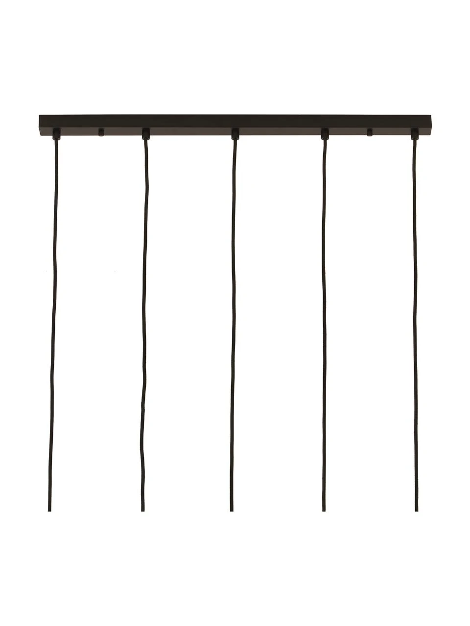 Westwing Collection Große Pendelleuchte Arvo in Schwarz, B 75 cm x H 120 cm 6 Westwing Collection Große Pendelleuchte Arvo in Schwarz, B 75 cm x H 120 cm – Bild 4