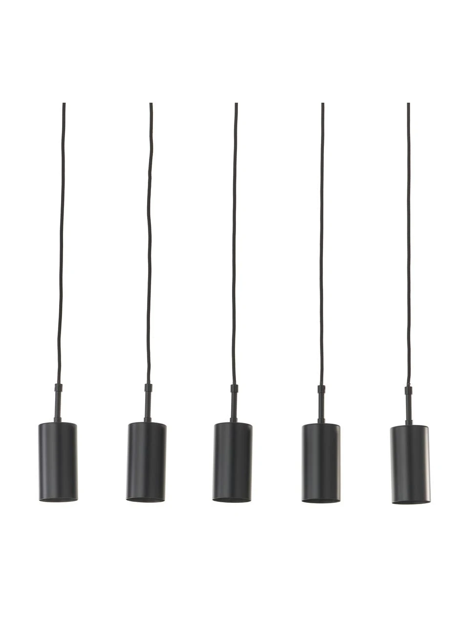 Westwing Collection Große Pendelleuchte Arvo in Schwarz, B 75 cm x H 120 cm 3 Westwing Collection Große Pendelleuchte Arvo in Schwarz, B 75 cm x H 120 cm