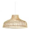 Marksl&ouml;jd Gro&szlig;e Pendelleuchte Braid aus Rattan, Ø 72 x H 37 cm -Leuchten Verkaufsladen Grosse Pendelleuchte Braid aus Rattan