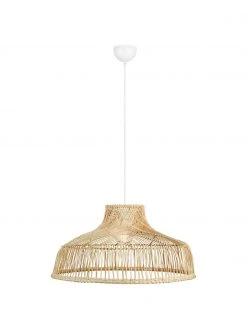 Marksl&ouml;jd Gro&szlig;e Pendelleuchte Braid aus Rattan, Ø 72 x H 37 cm -Leuchten Verkaufsladen Grosse Pendelleuchte Braid aus Rattan 3